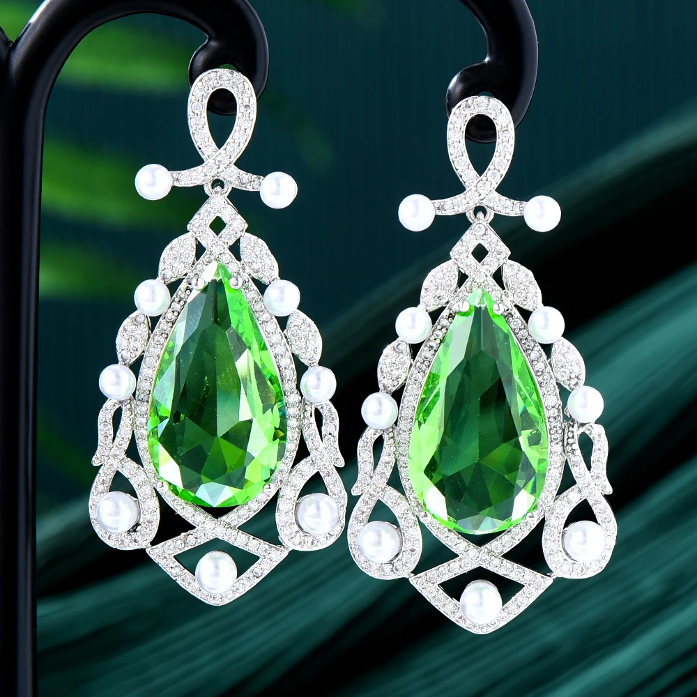 

Женские серьги GODKI Blue Sky Heart Love, смелые серьги в африканском стиле для свадебной вечеринки, индийские ювелирные изделия в Дубае, 2022