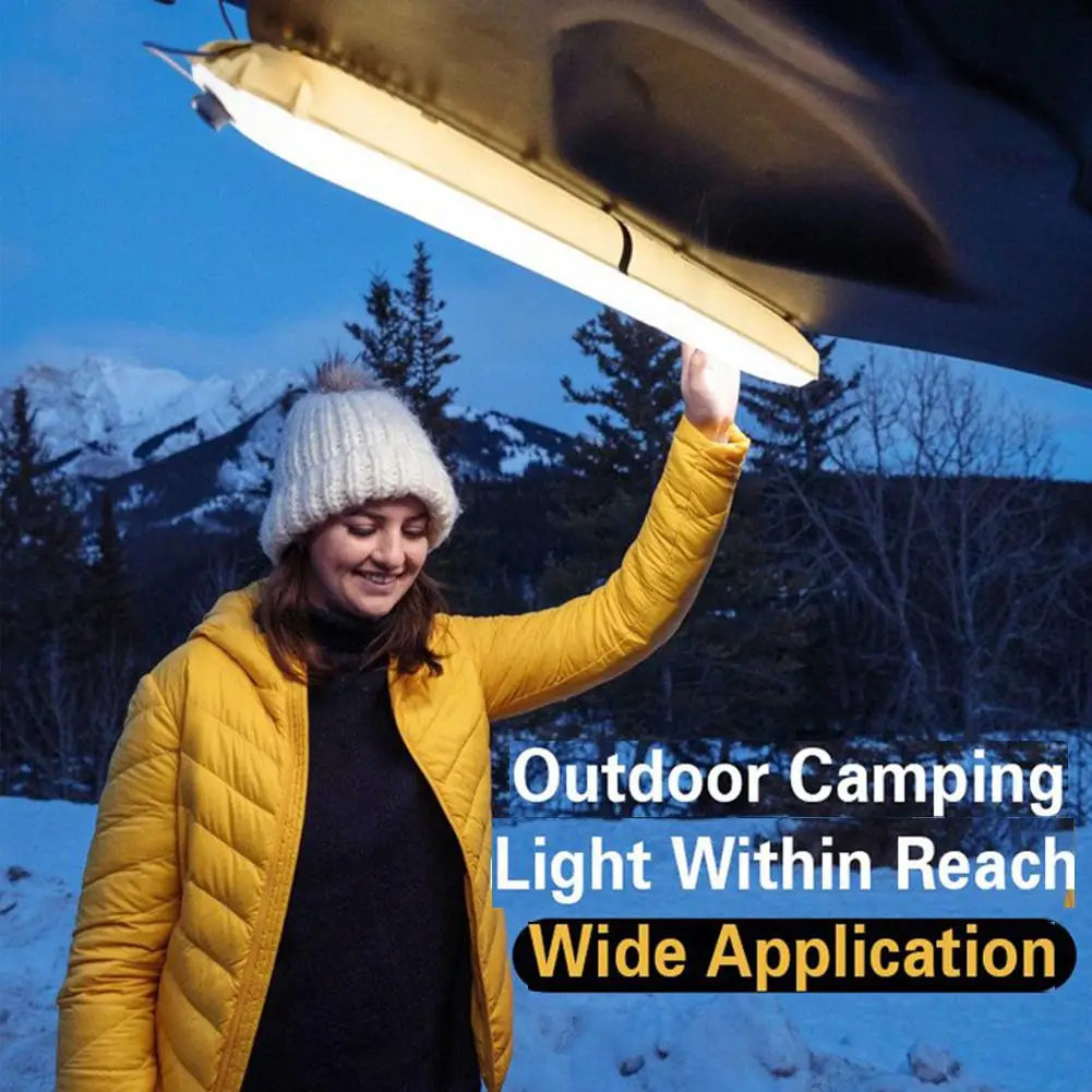 

Inflatable Camping Lantern Foldable Portable Camping Light LED USB Powered Tent Light Outdoor Emergency Travel Camping Equipment