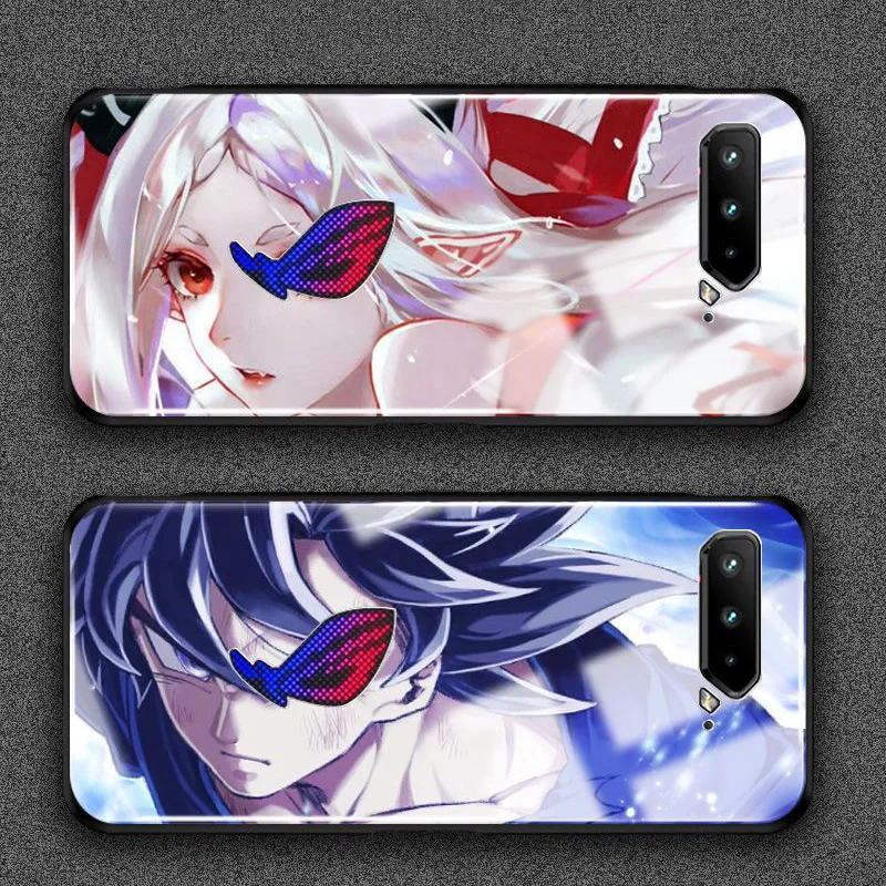 ROG5S чехол для Asus ROG Phone 5S Cover силиконовый телефона 5 ROG5 Fundas с защитной пленкой экрана