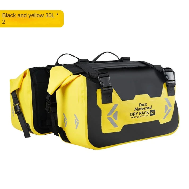 Сумка на заднее сиденье мотоцикла 30L износостойкая сухая и влажная седельная
