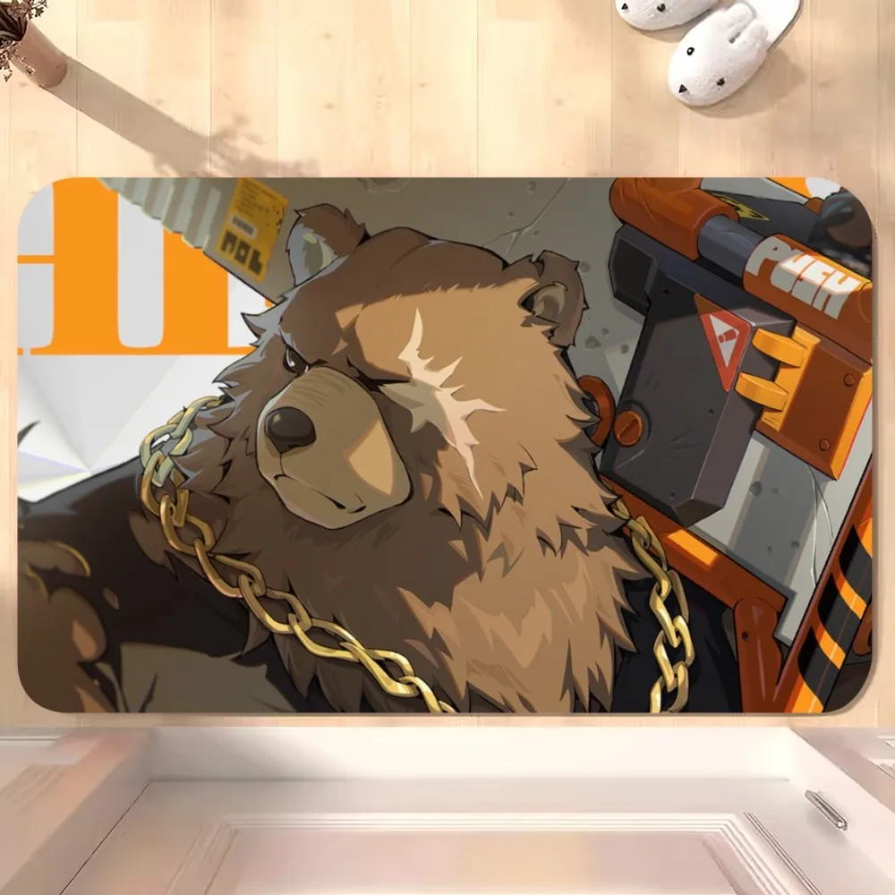 Zenless Zone Zero ZZZ Lycaon Ellen напольный коврик для ванной супер впитывающий нескользящий