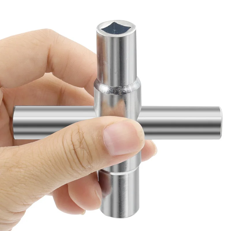 

Multifunctional Adjustable Spanner Plumber Bathroom Wrench 4 In 1 Universal Faucet Wrench Square Key Home Repair Hand Tools