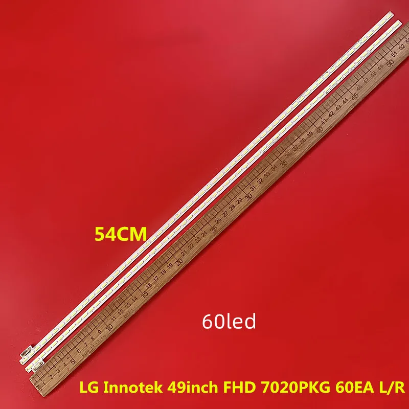 Фото 2 шт./комплект светодиодов NLAW40360L NLAW40360R TC 49CS630B TX 49DXN688 TX 49DXW604 V490QWSE06 V490QWSE04 A4LYYY000084G61250598N40211422 №2