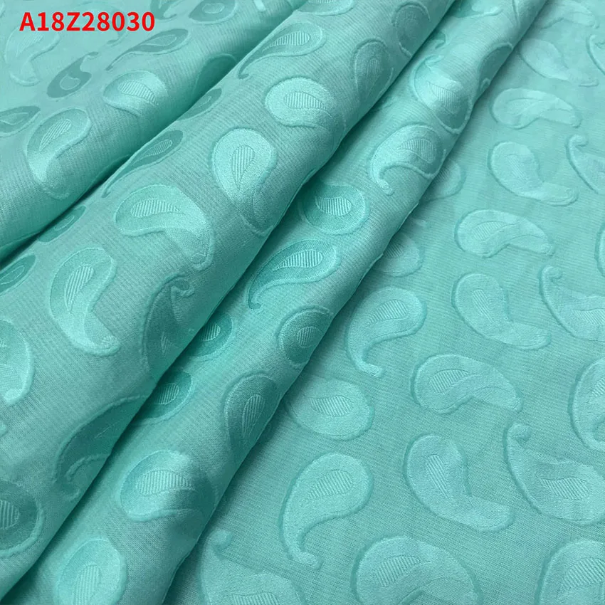 Большая Акция нигерийская однотонная хлопковая ткань с вырезами такого же