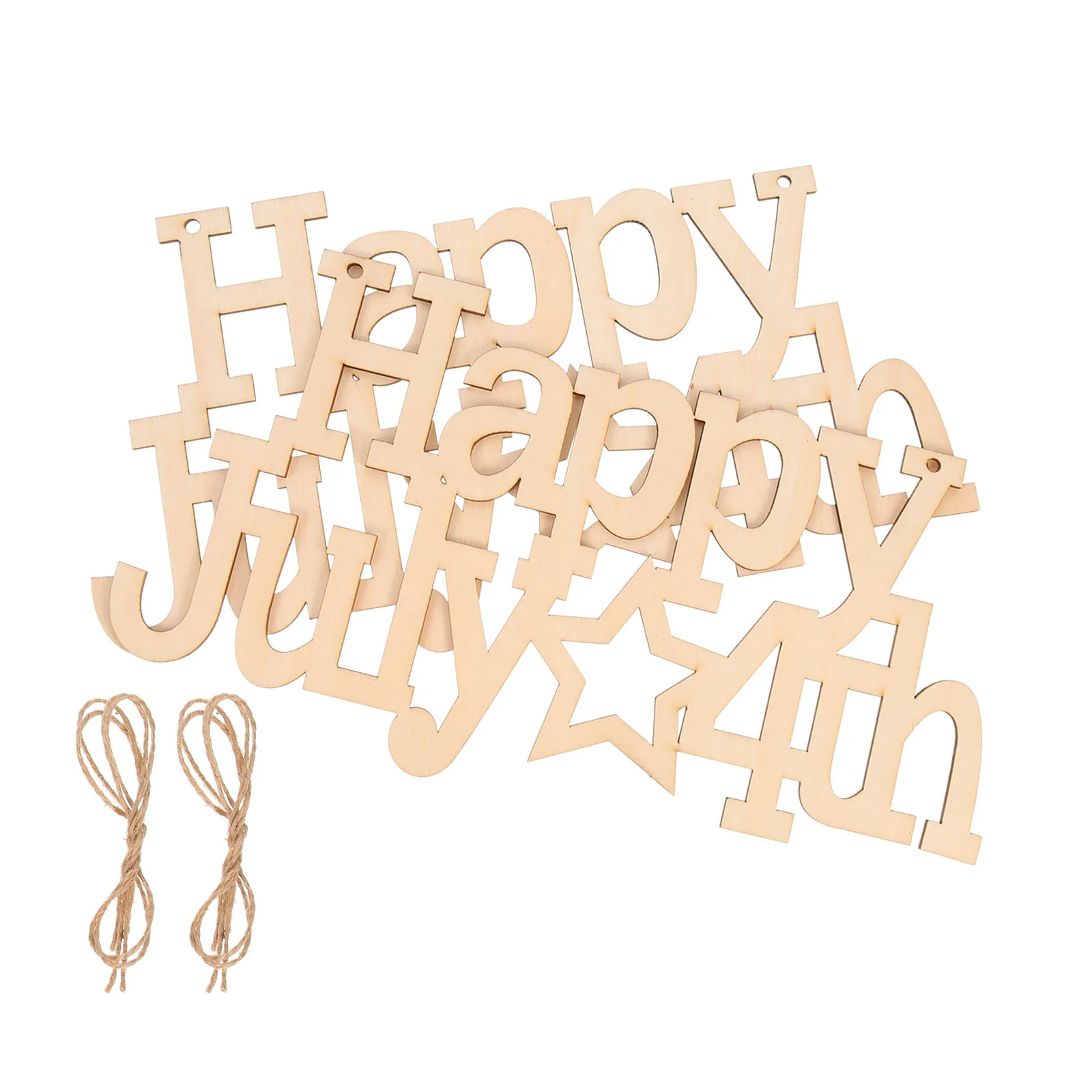 

Sign Day Hanging Julypatriotic 4Th Independence Wooden Wood Plaque Decorations Door Welcome Forth National Ornament Signs Letter
