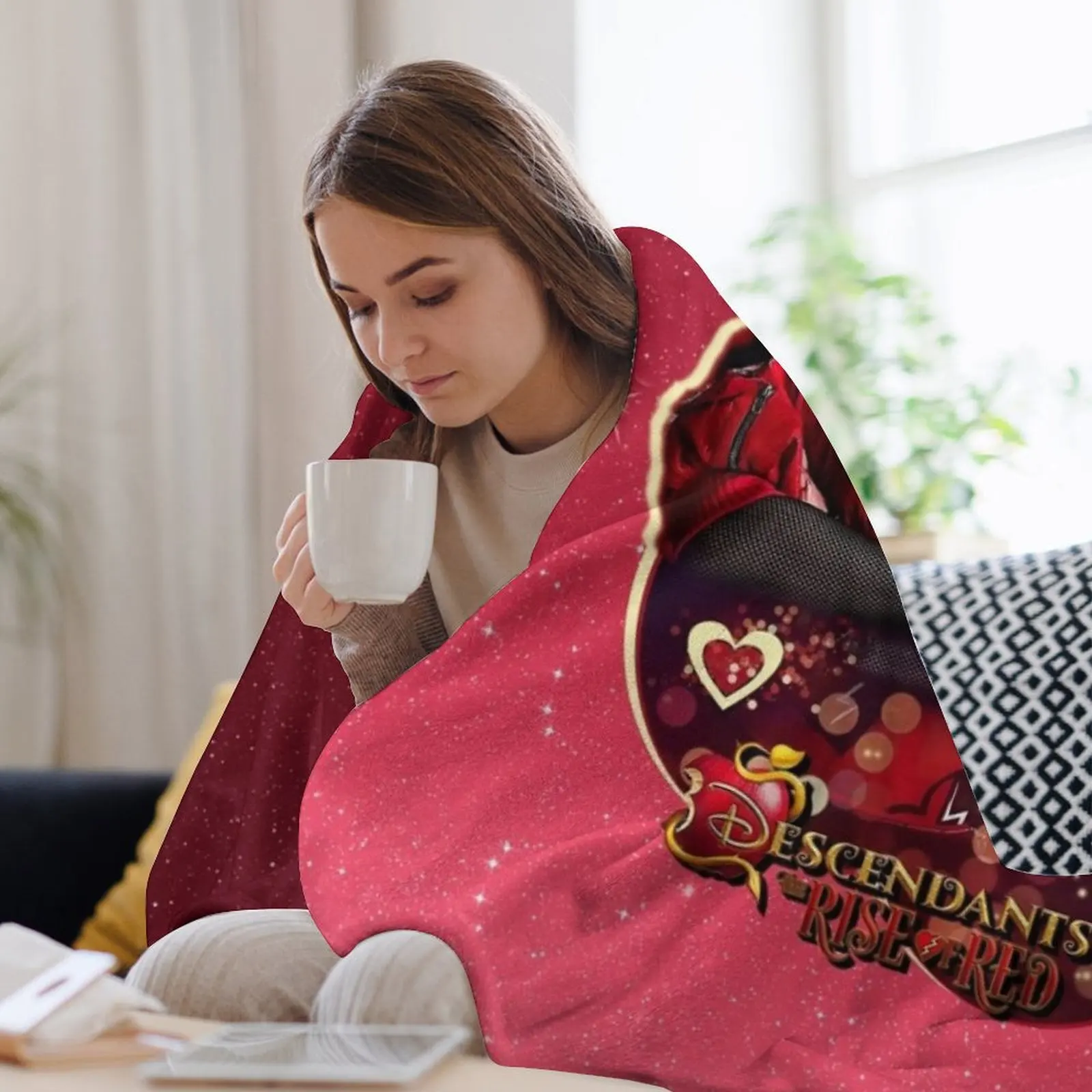 Одеяло Последники 4 The Rise Of Red — Kylie Cantrall милое клетчатое лохматое покрывало одеяла