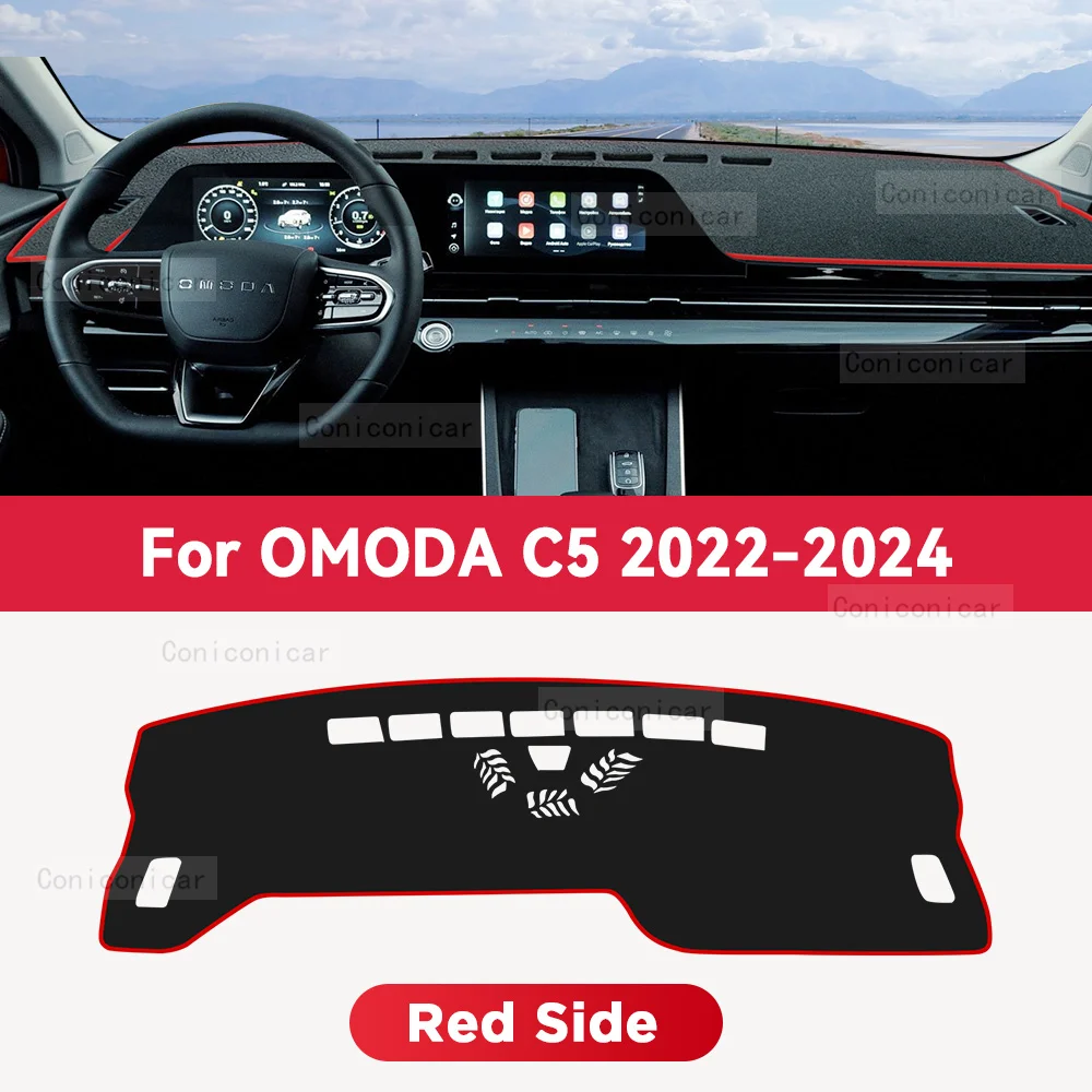 

Для OMODA C5 2023 2024, коврик для приборной панели автомобиля, коврик для приборной панели, избегайте света, солнцезащитный козырек, ковры, защита от ультрафиолета, аксессуары