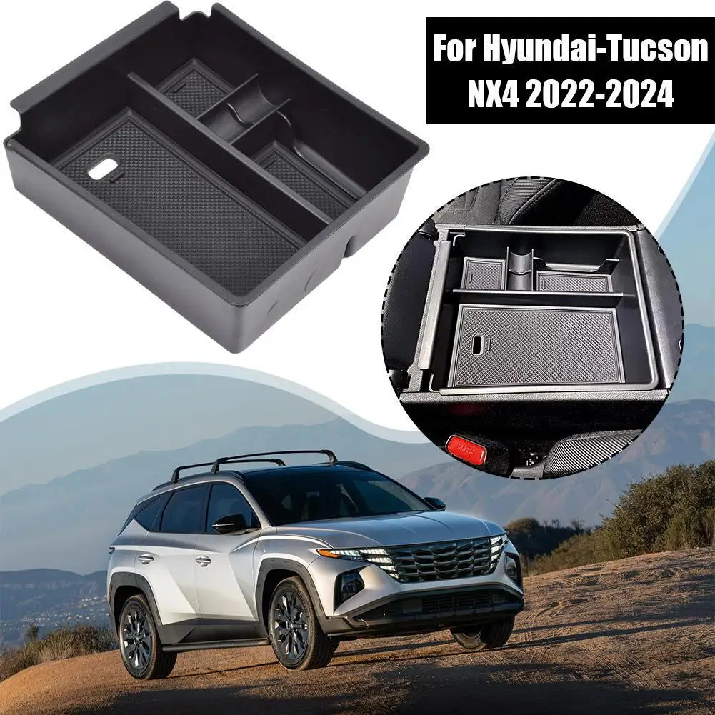 Автомобильный подлокотник ящик для хранения Hyundai Tucson NX4 2021 2022 2023 2024 держатель