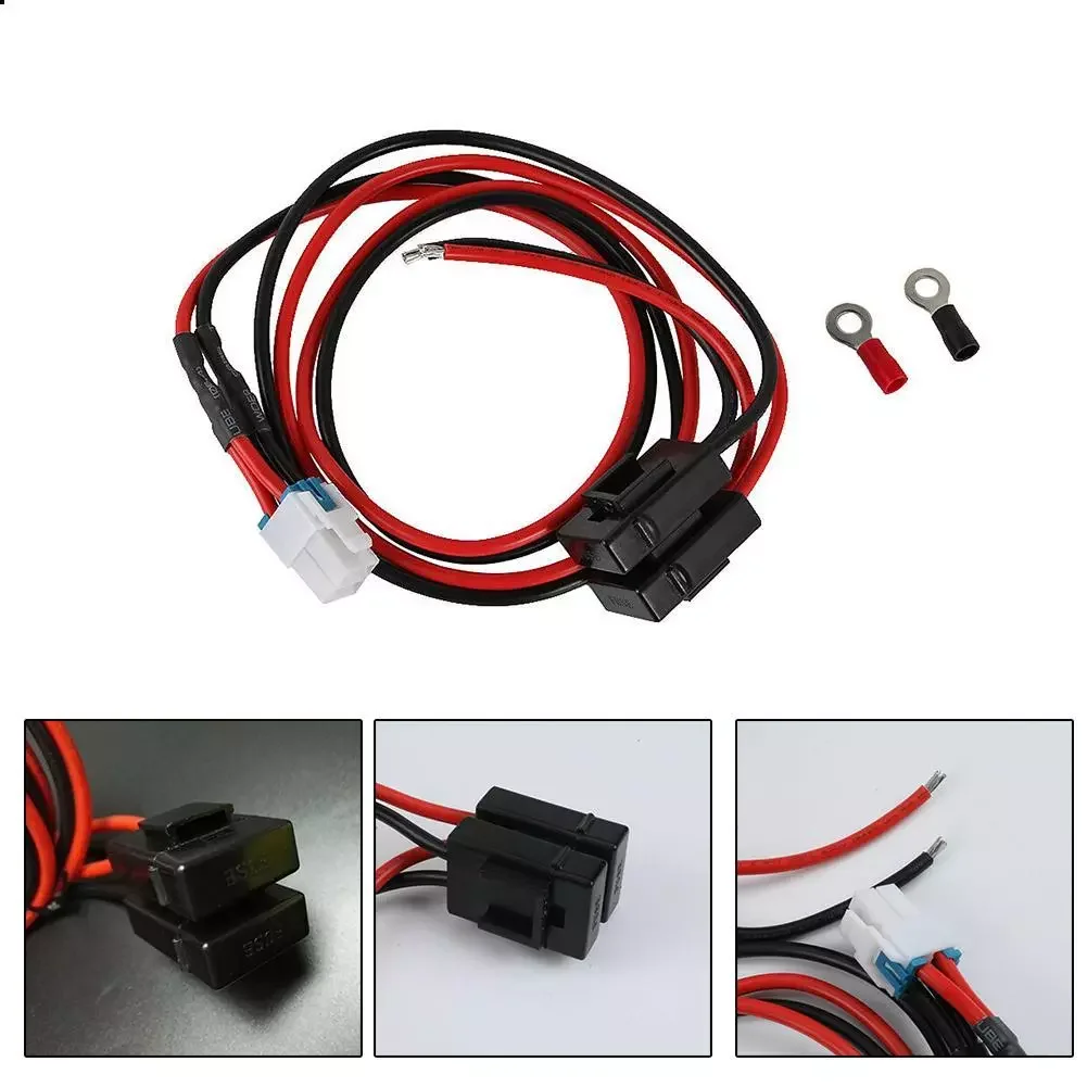 1M Shortwave Radio Power Cord Cable for Yaesu FT-450D FT-991A Kenwood TS-480 ICOM IC-7000 IC-7600 Walkie-talkie Power Cord Cable