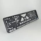 G04ФСБ РФ Рельефная Рамка для номерного знака. Объёмные буквы. Рамка-книжка. Держатель номера авто. Тюнинг. A.R1.RELIEF