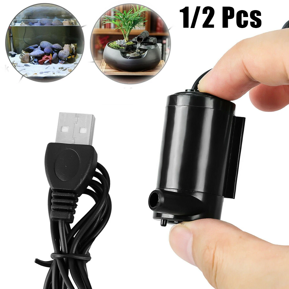 

Water Pump Submersible Water Pump Energy Saving Micro Mini Submersible Pump Super Sound-off 5V 1.0A For Garden Watering