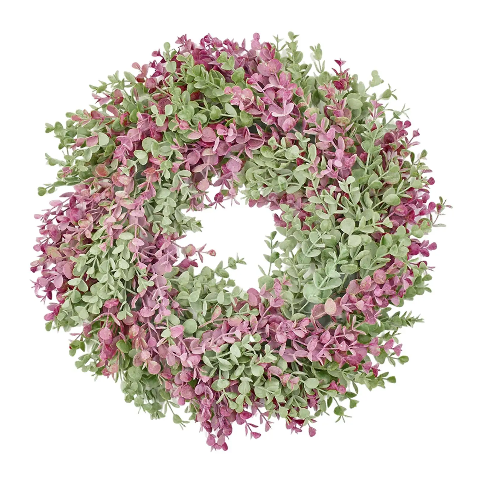 

Венок из эвкалипта, декоративная подвесная гирлянда на дверь, украшение, искусственный венок из листьев, искусственное растение, Декор для дома, вечеринки, осени, фестиваля