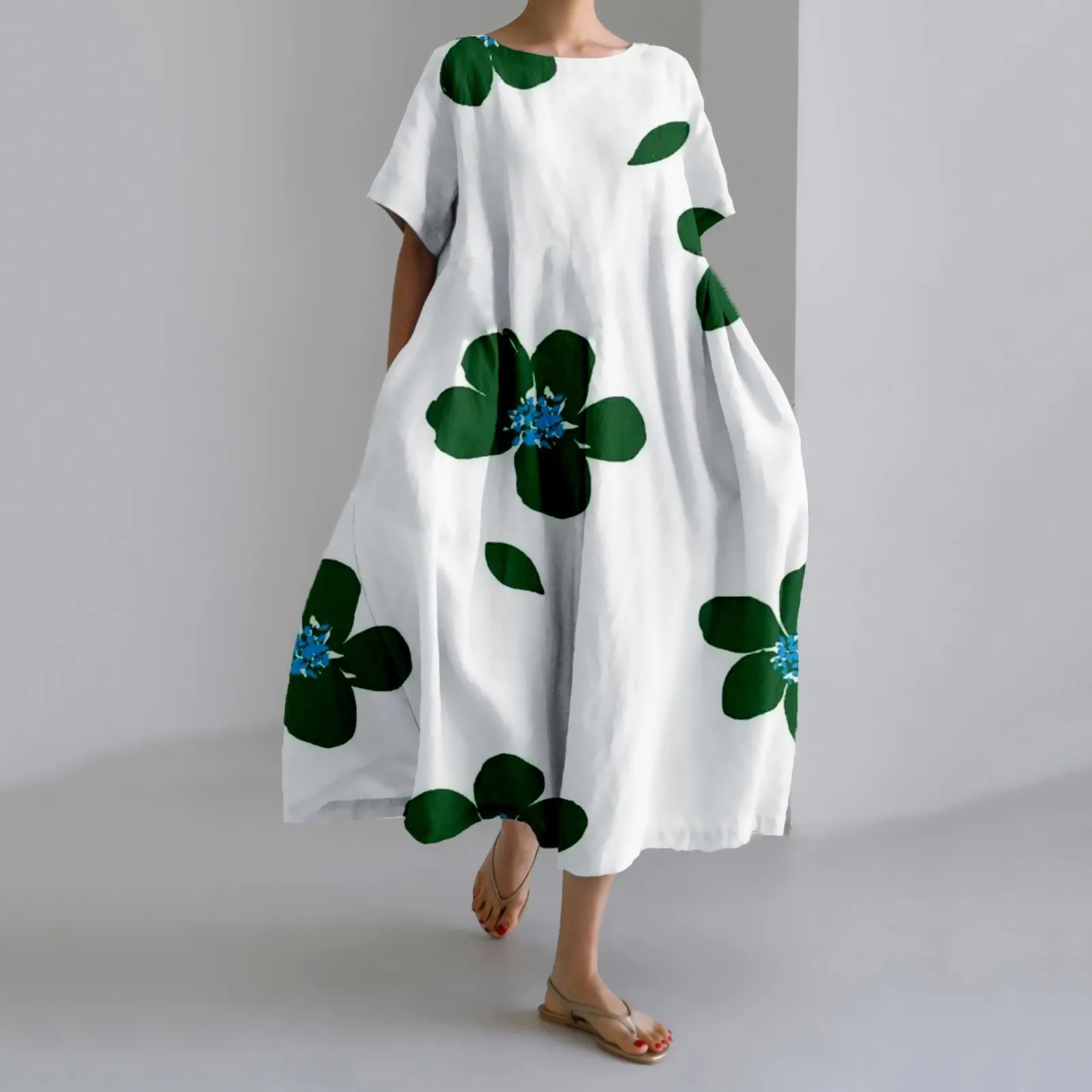

Womens Oversized Dress Long Sleeve Crewneck Pullover Tops Relaxed Fit Sweatshirts Mini Dress Body Dresses