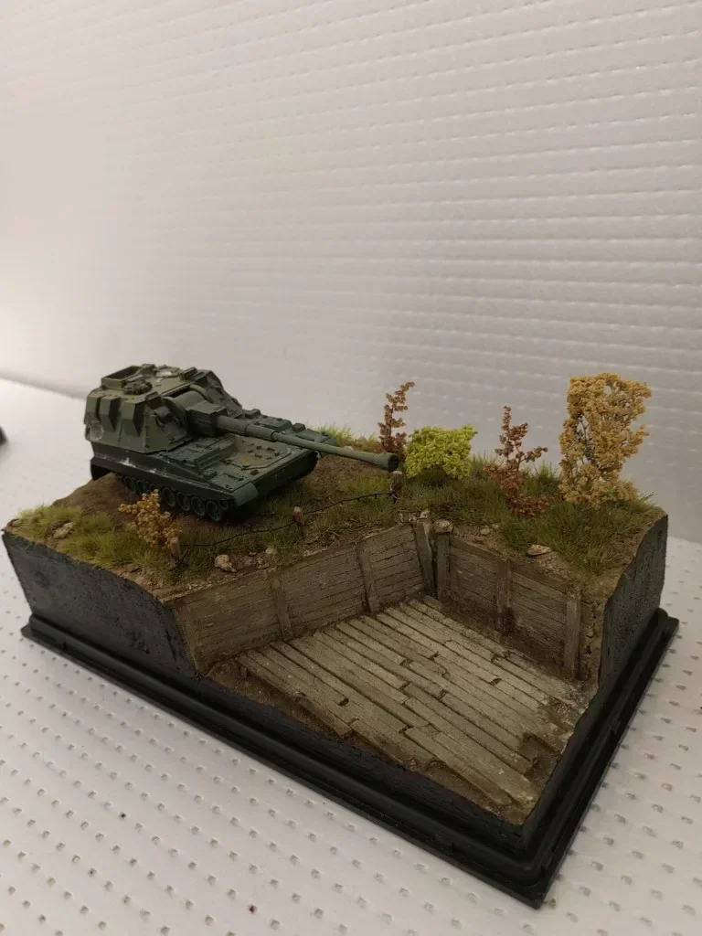 Коллекция 1/72 года миниатюрная модель сцены Военная война Песочная настольная