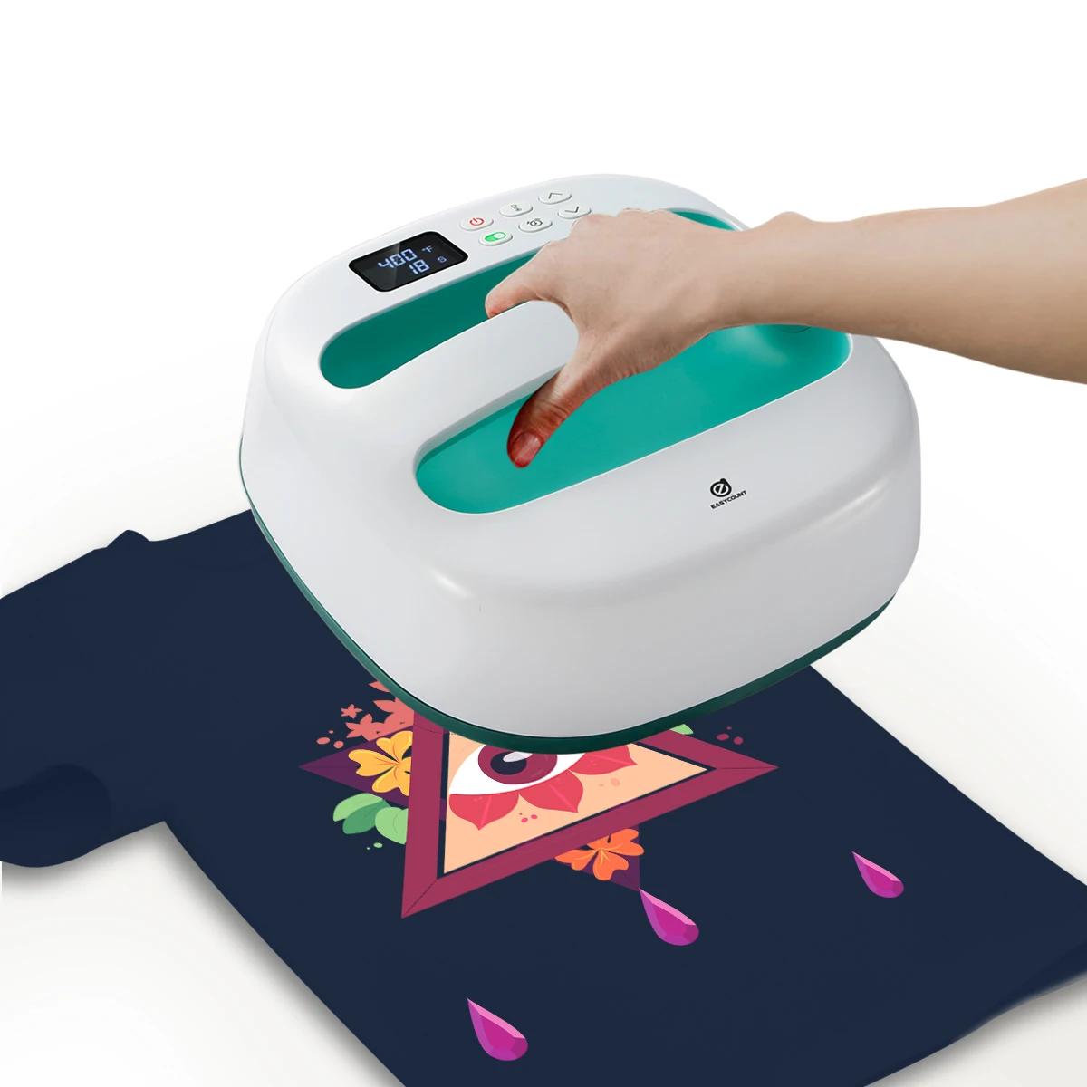 

Myoung all in one portable transfer flatbed cricut t-shirt printing sublimation 23*23cm heat press machine