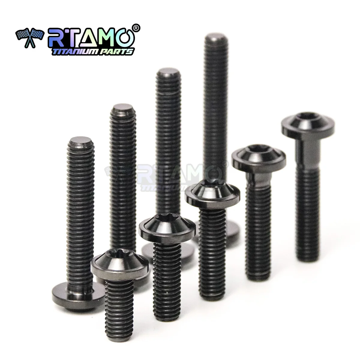 

RTAMO Титановый болт M8X10/15/20/25/30/35/40/45/50/55/60/65/70/80/90 звездообразная головка