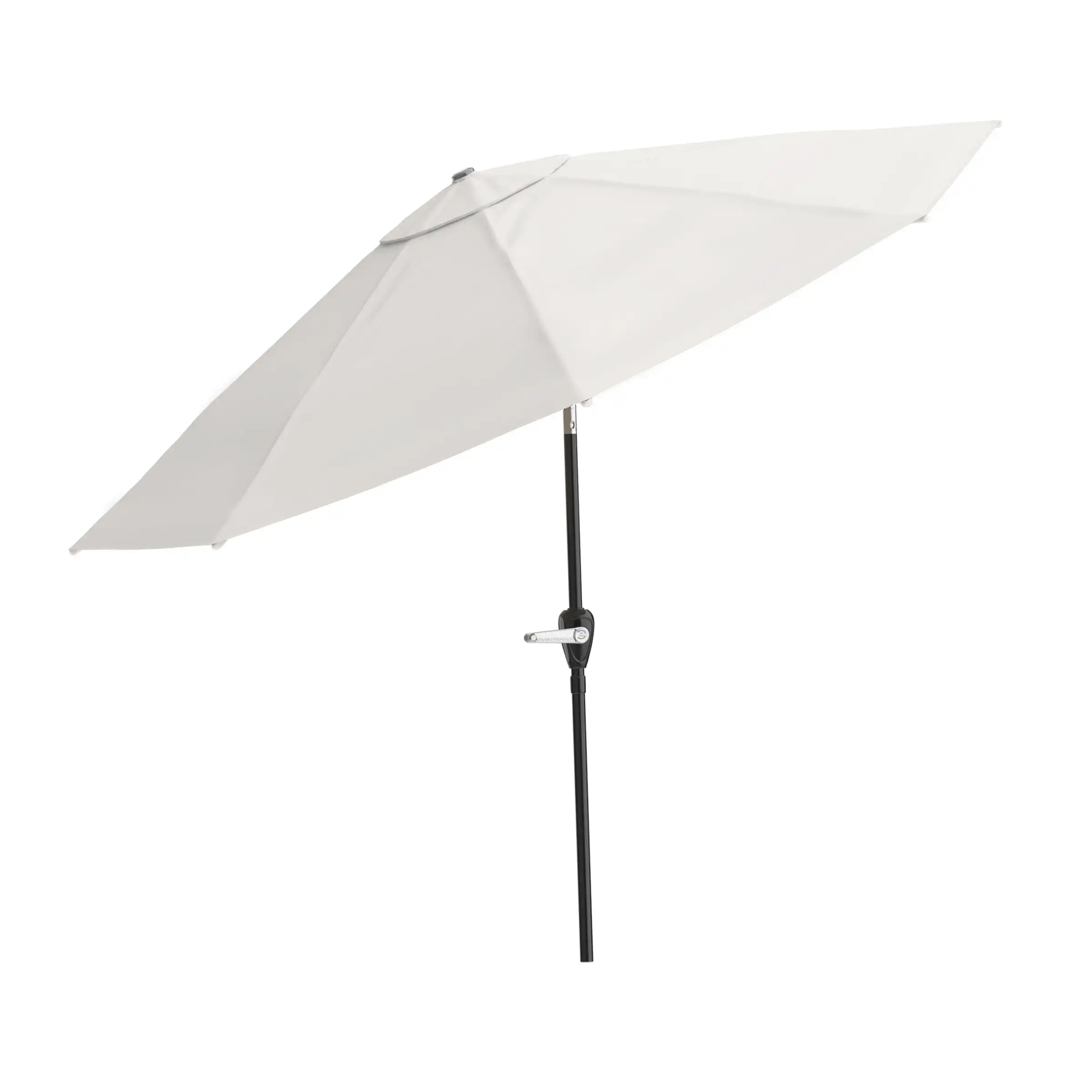 10-ft. Aluminum Patio Umbrella with Auto Tilt
