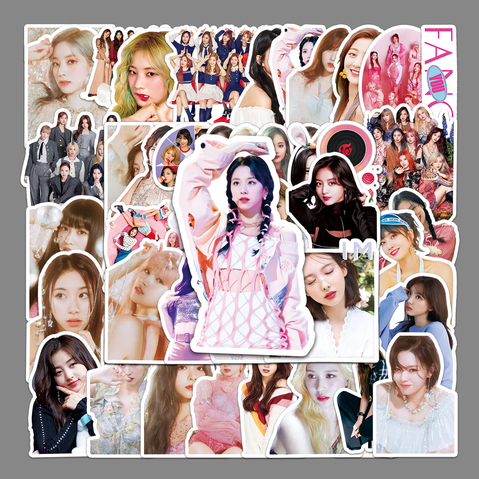 

50/96pcs Kpop Twice NEW Album READY TO BE Sticker Pack Photo Print Stickers for Stationery Fans Gift