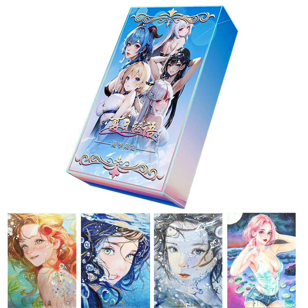 

Goddess Story Summer Limited Hot Selling Series Cards Sexy Girls Cool Swimwear Party Anime Games Table Toys and Hobbies Gifts