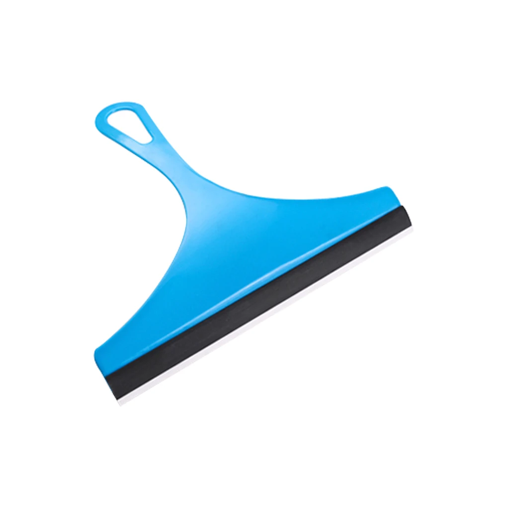 

Window Glass Brush Squeegee Car Door Scraper Portable Window Mirror Wiper Cleaning Tool for Bathroom Kitchen Countertop Brush
