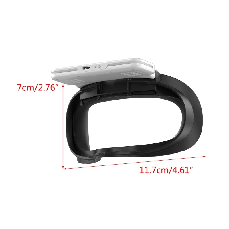 

Cooling Fan Face Cover forOculus Quest 2 VR Glasses Rechargeable 700mAh Battery