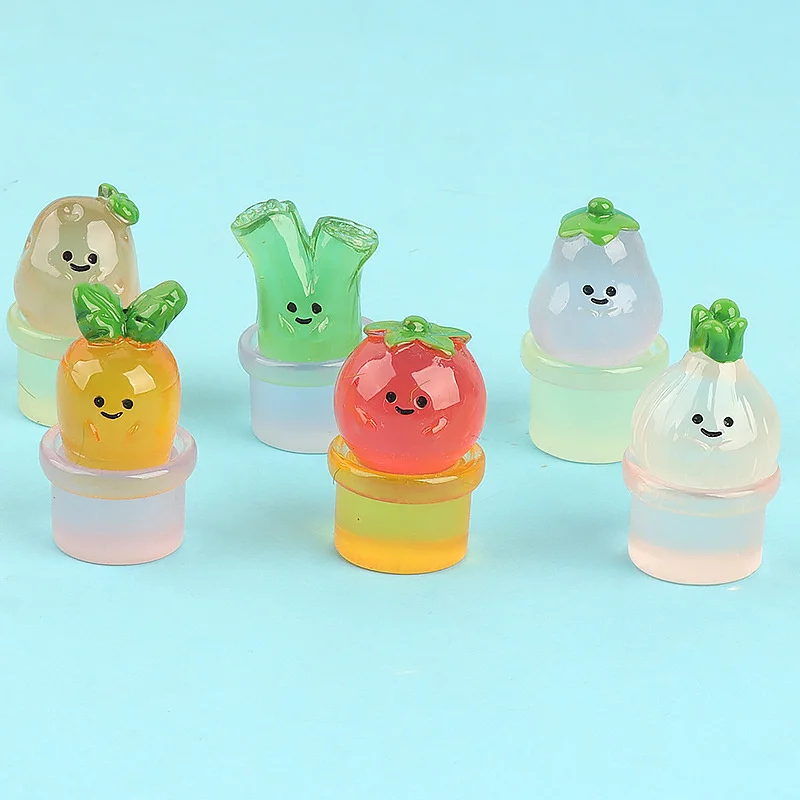 Серебристый мох овощи растение в горшках пейзаж миниатюрные фигурки орнамент