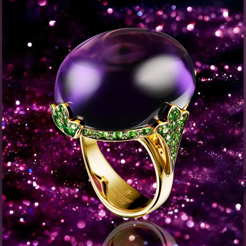 

Classic Retro Popular New Purple Rings, Women's Daily Accessories, Birthday Gifts, Anniversary Gifts, Best Friends Gifts