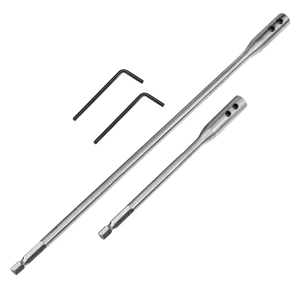 

Bit Drill Extension Set Extender Tool Hand Bar Expander Holder Extensions Rod 300Mm Accessories Wood Extension， Spade Walls