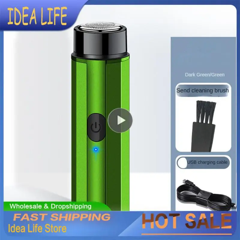 

1 ~ 8 шт. новая мини-электробритва с USB-зарядкой долговечная портативная моющаяся Автомобильная перезаряжаемая Бритва для путешествий профессиональная Мини-машинка