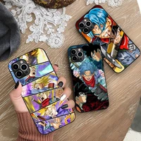trunks anime dragon ball z phone case for iphone 13 12 11 pro mini xs max 8 7 plus x se 2020 xr silicone soft cover