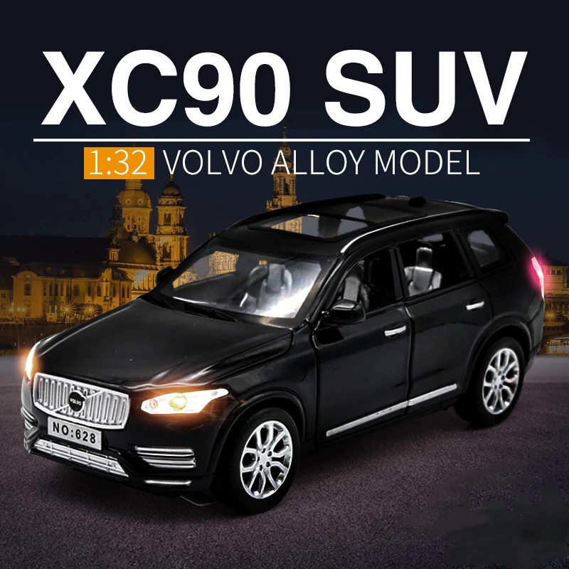 1:32 VOLVO XC90 SUV Alloy Car Diecasts & Toy Vehicles Toy Car Metal Collection Model car Model High Simulation Toys For Kids 