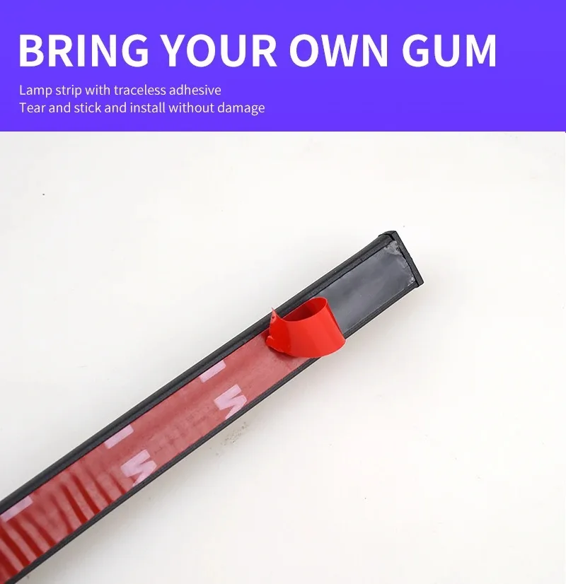 72/48/36 светодиодный RGB автомобильный ножной светильник с USB автомобильным