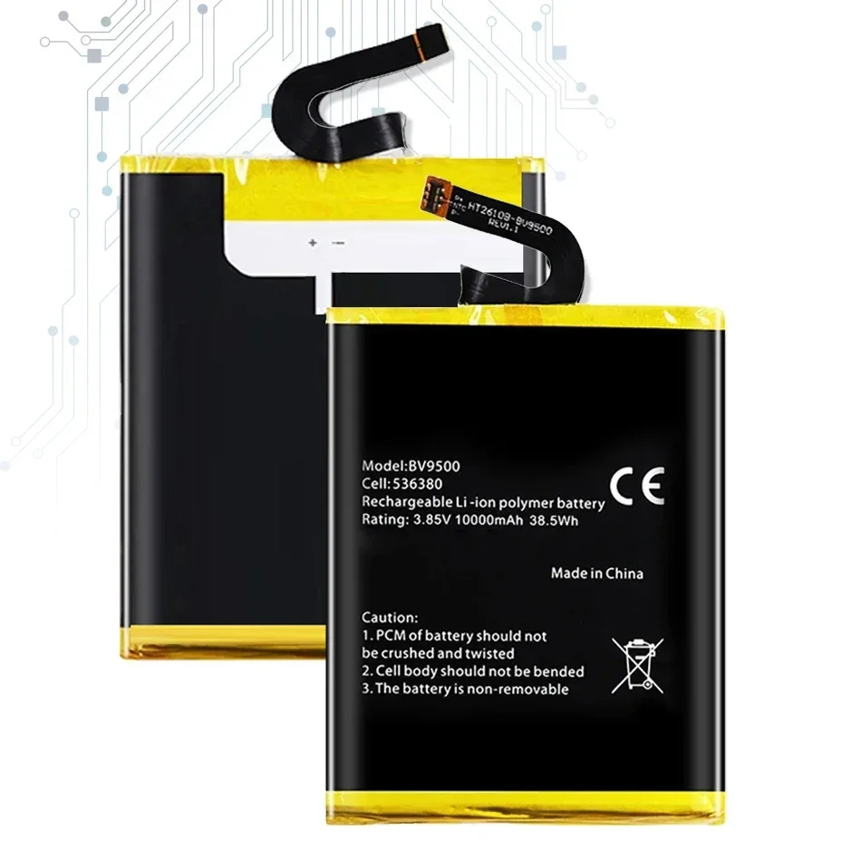 Аккумулятор 10000 мАч для мобильного телефона Blackview BV9500 PRO