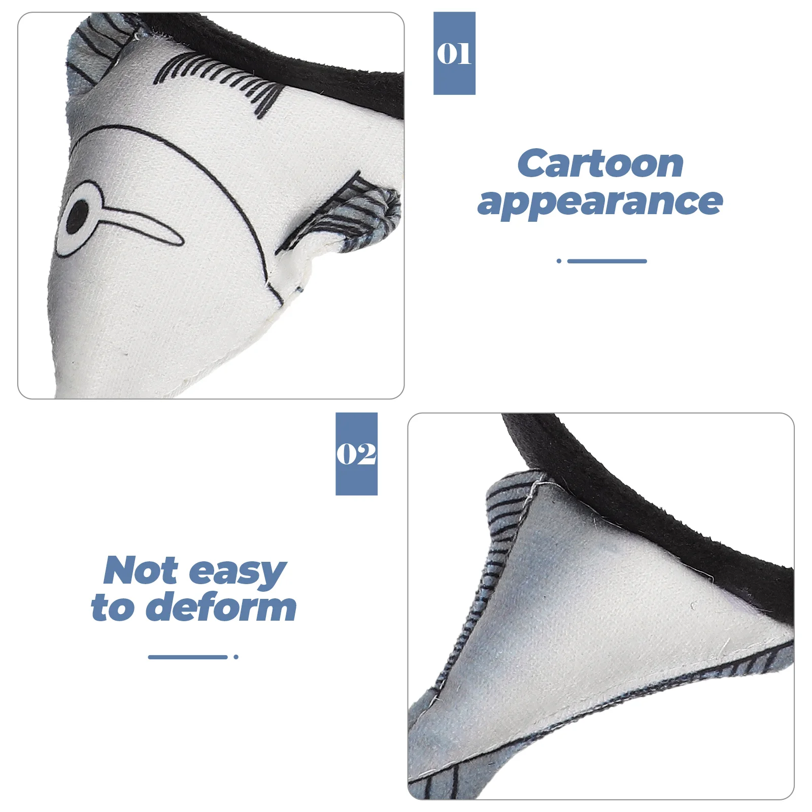 2 шт. повязка на голову с соленой рыбой обручи для волос головной убор товары