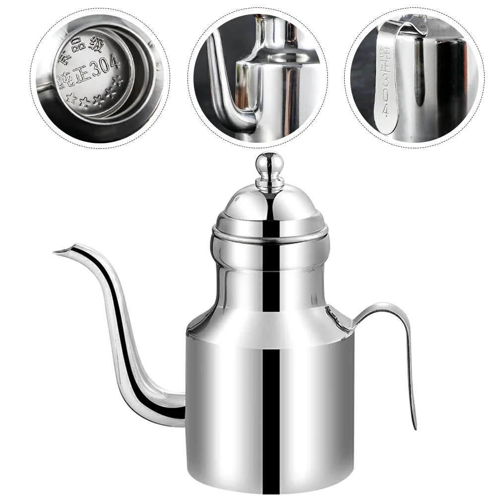 

Seasoning Dispenser Bottle Stainless Steel Oil Pot Ash Tray Lid Kitchen Cookware