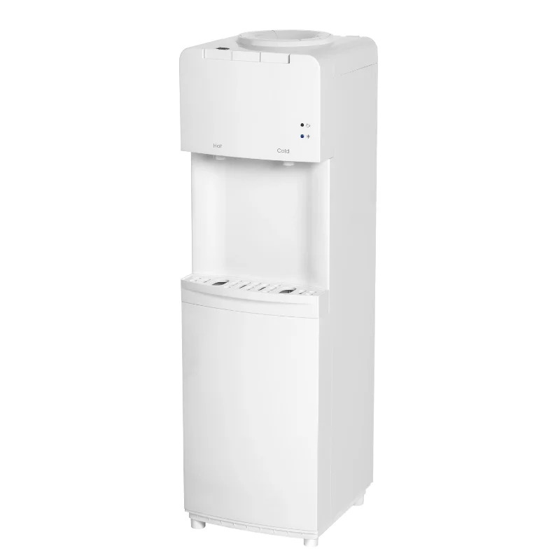 

Great Value Top Loading Hot, Cold Temperature Water Dispenser, White Water Cooler