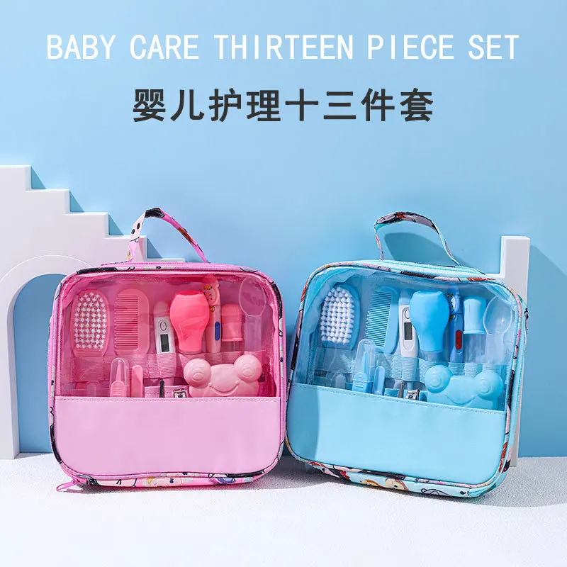 Sets for Baby Care Hygiene Kit Newborn Babies 0 to 3 Months Nail Nails Cutter Complete Professional Nursing Accessories Mdf Kids