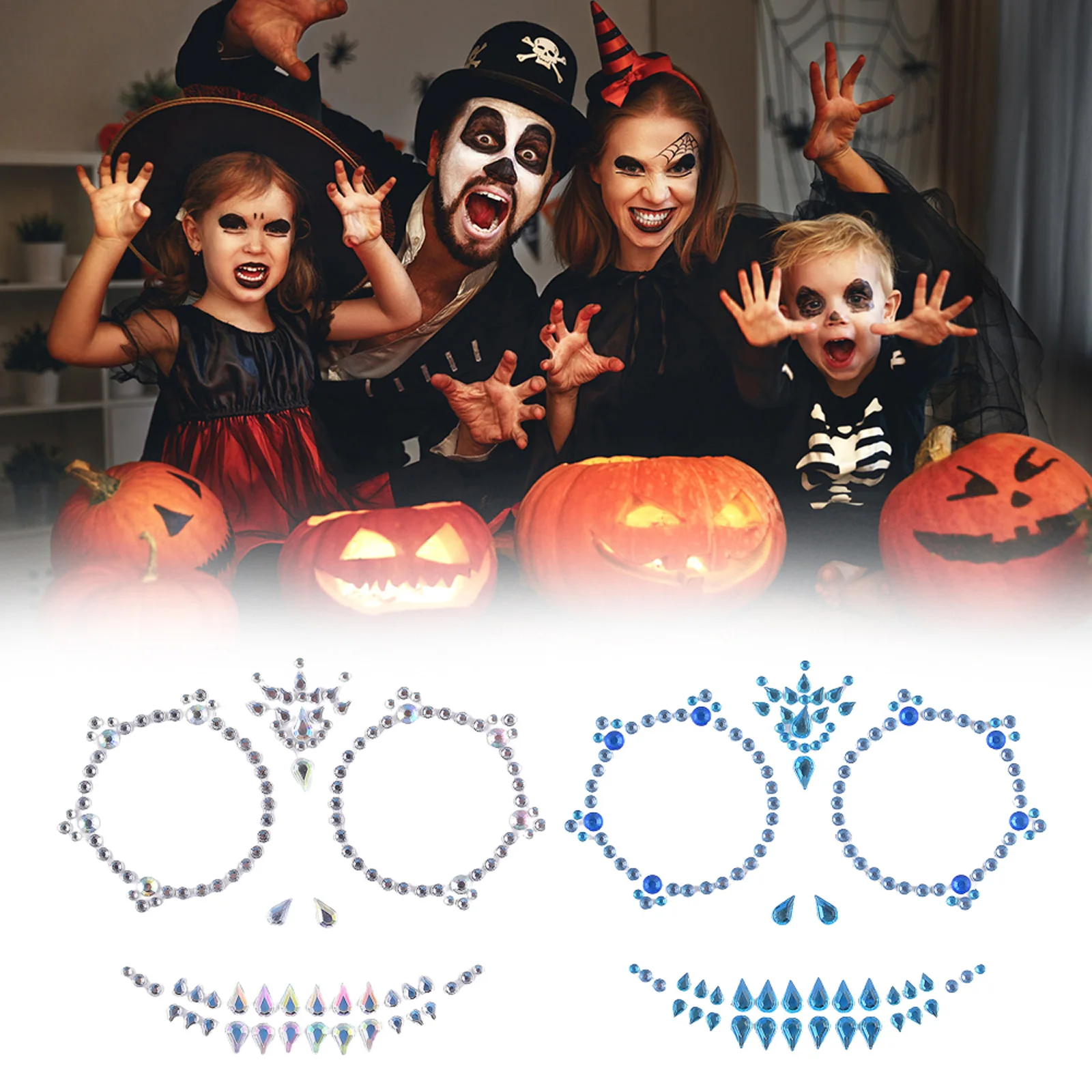 Стразы кристаллами для лица драгоценности русалки украшения палка аксессуары