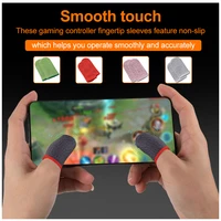 gaming finger sleeve game controller sweatproof gloves breathable fingertips for mobile games touch screen finger cots cover