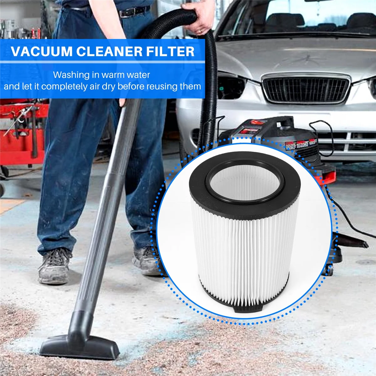 Vf4000 Shop Vac фильтры для Ridgid подходит Standard Wet/Dry Vacuum