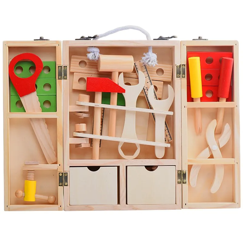 

Montessori Material Educational Wooden Toys Wooden Tools Set Montessori Practical Life Tools Montessori Toys For 3 Years UC1565H