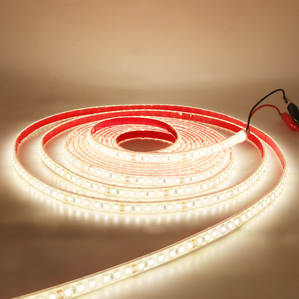 24В 20 м светодиодный светильник IP68 водонепроницаемый SMD 2835 120LED/m гибкий s полоски