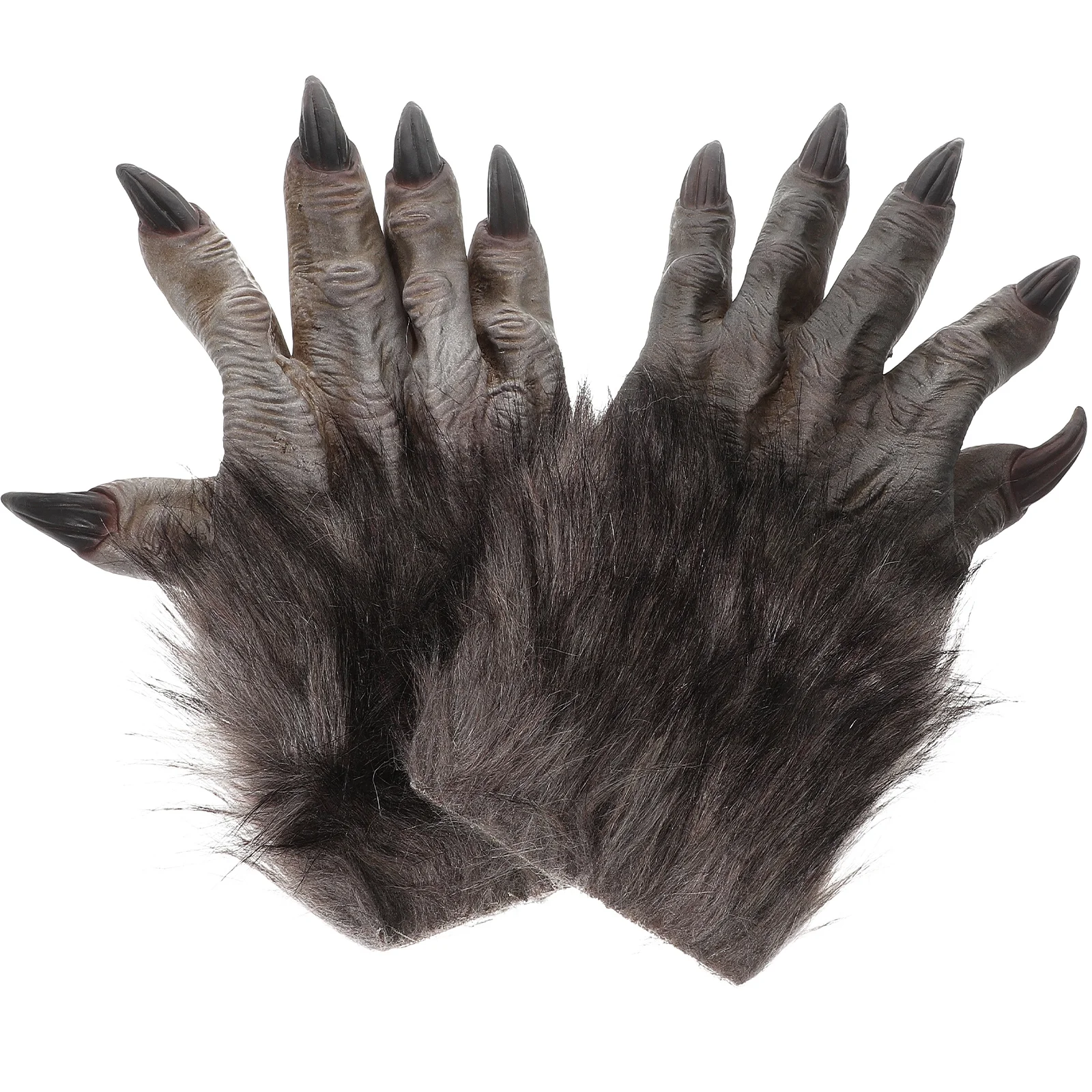 

Props Wolf Claw Glove Realistic Durable Vivid Gift Prop Wolf Paw Glove Creepy Mitten