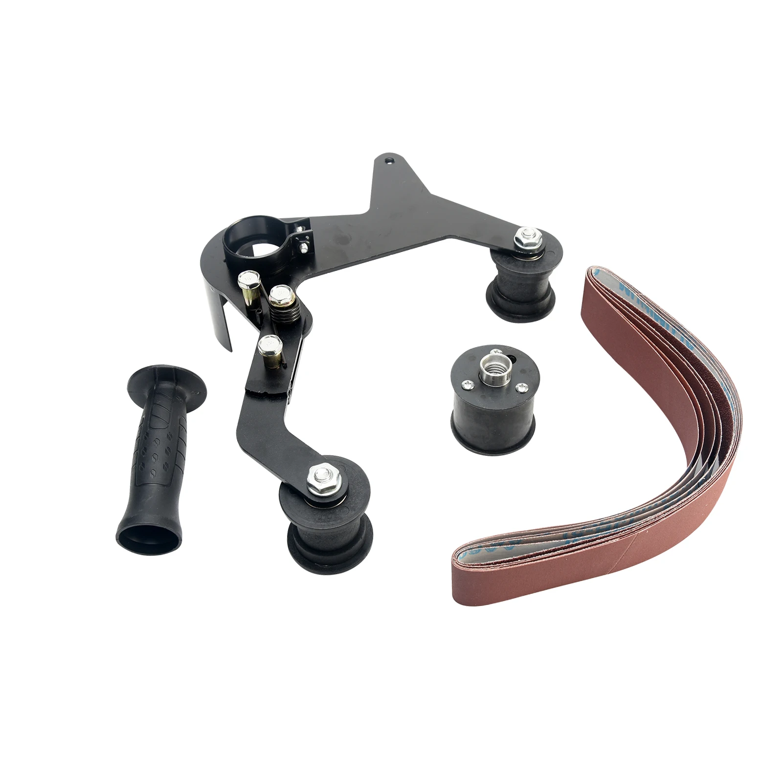 

Tool Angle Grinder Polishing Home Aluminum Alloy Tubular Belt Sander Polisher Support 270 Degree Bearing Professional Pipe Tube