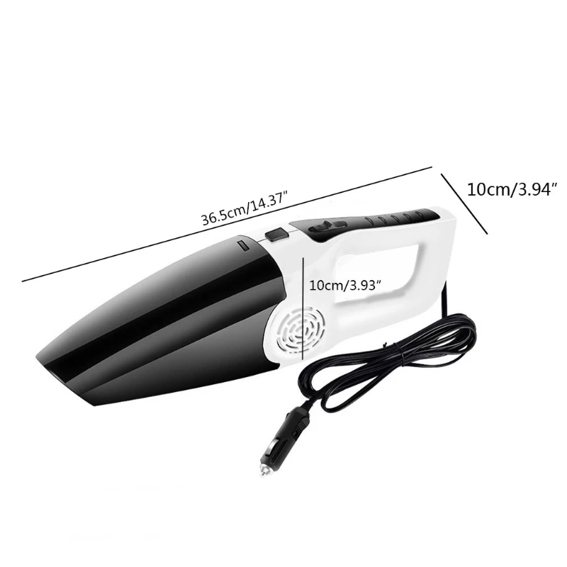 

120W Handheld Car Vacuum Cleaner For Car Wet And Dry dual-use Powerful High Suction Mini Car Vacuum Cleaner 12V