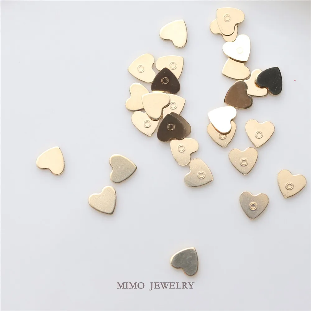 

American 14K Gold Filled heart heart patch DIY accessories