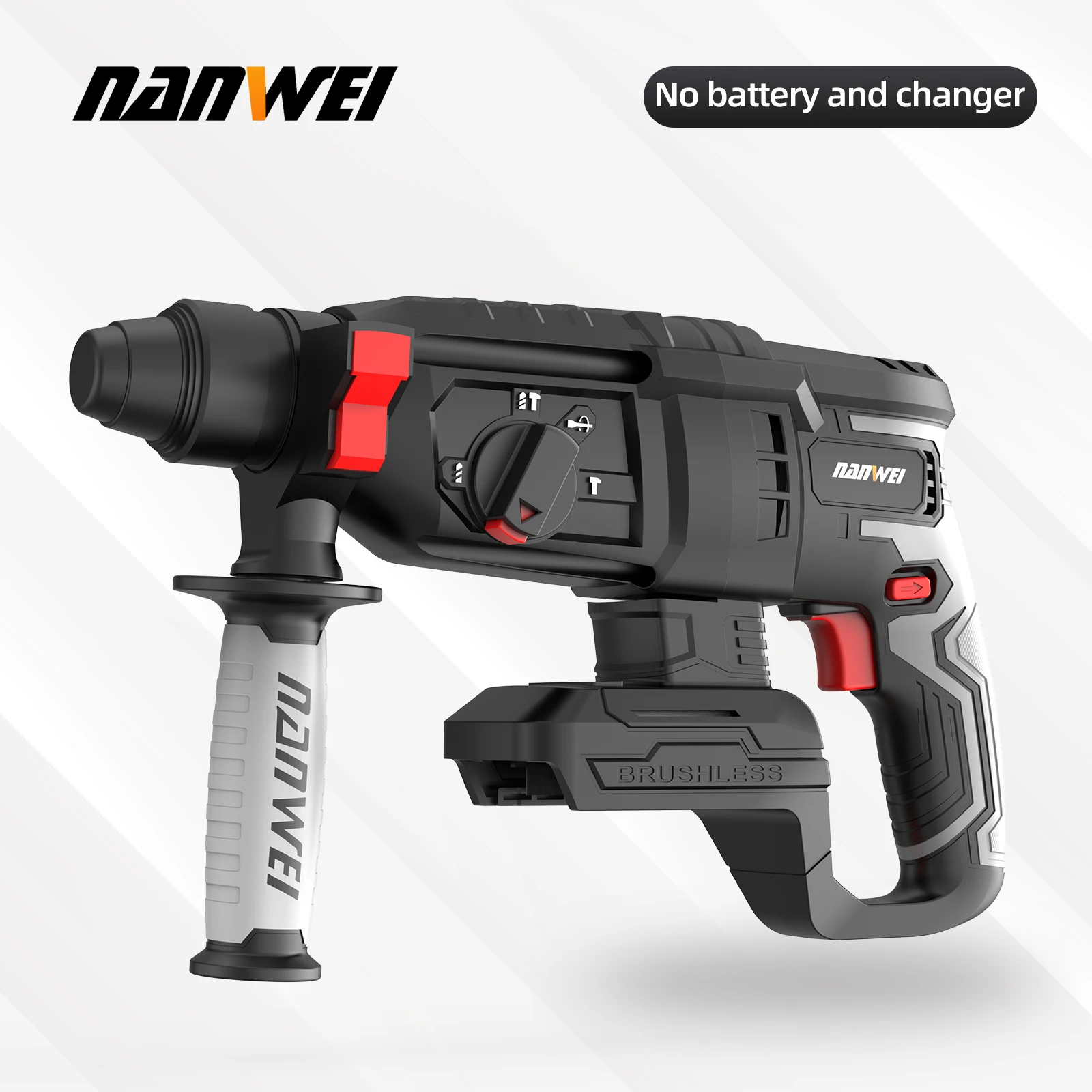 

Аккумуляторный перфоратор NANWEI