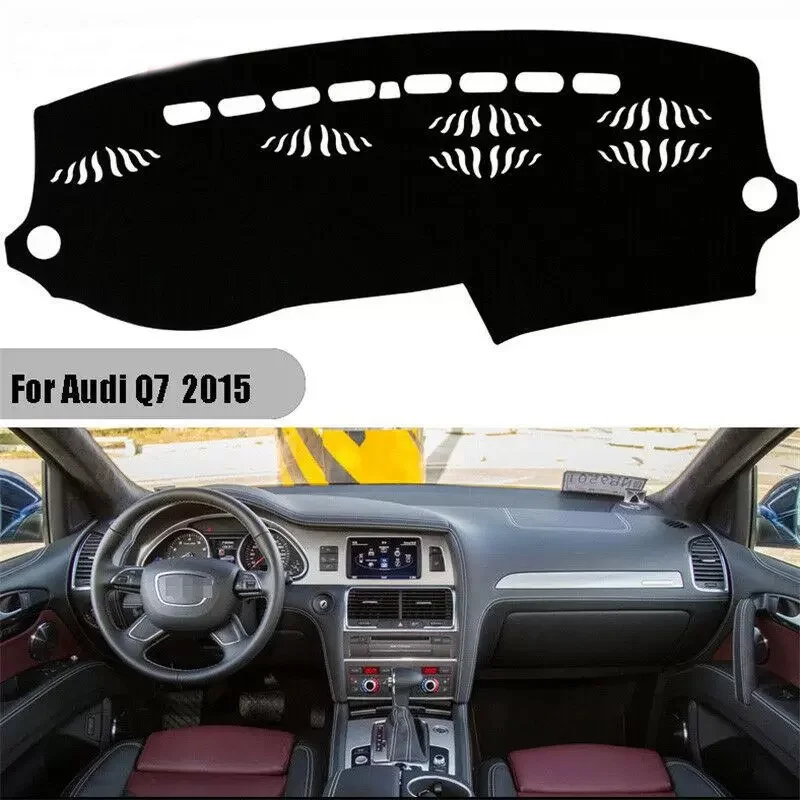 

for Audi Q7 2010-2015 Dashboard Cover Non Slip Dash Mat Sun Shade Carpet Pad Accessories