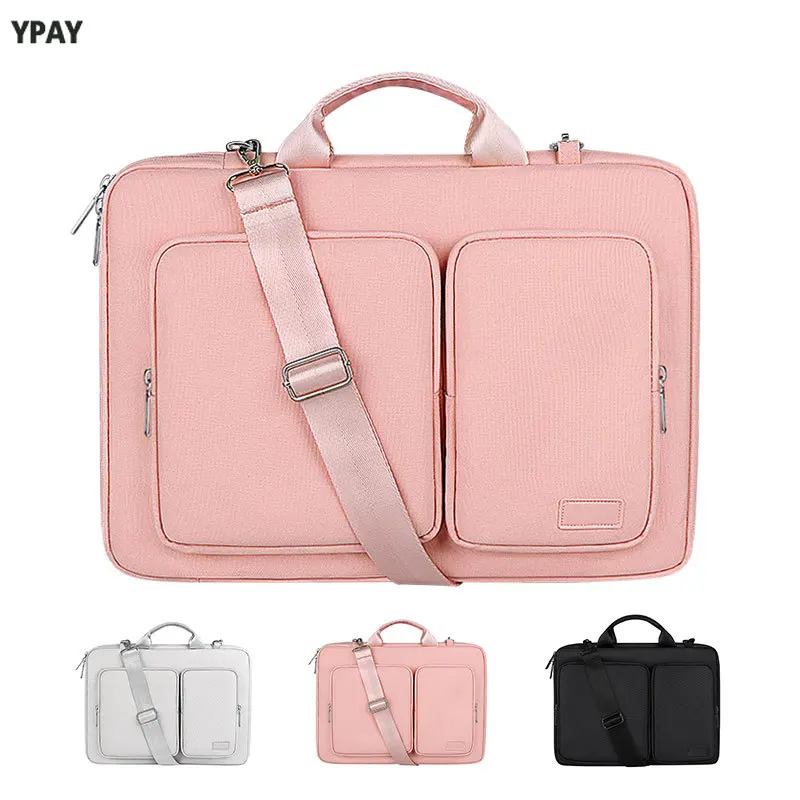 

Водонепроницаемая сумка для ноутбука 13,3, 14, 15,6, 16 дюймов, наплечный чехол для ноутбука Macbook Air Pro, чехол-сумочка, женский и мужской портфель