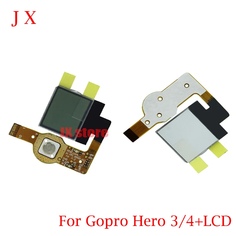 Фото Новый оригинальный ЖК-экран для Gopro Hero 3/4 + ЖК-дисплей GoPro Hero 3/4 Dog3/4, запасные части для ЖК-экрана фюзеляжа №1